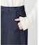 LE DENIM BOXY TUCK デニムスカート