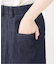 LE DENIM BOXY TUCK デニムスカート