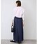 LE DENIM BOXY TUCK デニムスカート