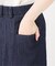 LE DENIM BOXY TUCK デニムスカート