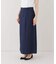 LE DENIM BOXY TUCK デニムスカート
