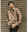【LE JAPON ATELIER】 Akita レギュラーウールシャツ
