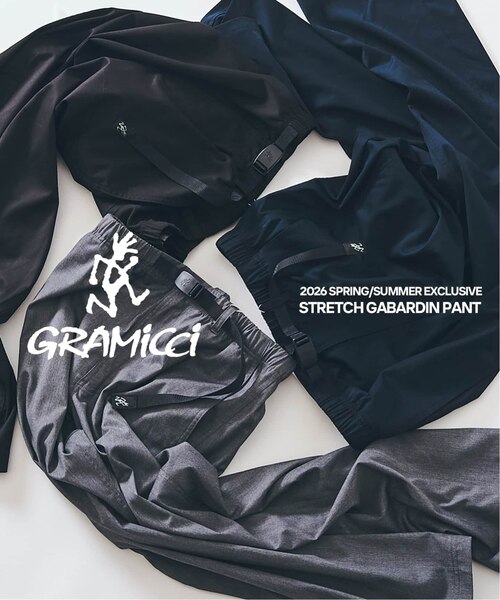 Gramicci グラミチ for 417 ストレッチギャバジンパンツ｜フォー