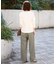 《4サイズ展開》ベルテット2タックストレートパンツ