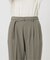 《4サイズ展開》ベルテット2タックストレートパンツ