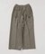 《4サイズ展開》ベルテット2タックストレートパンツ