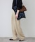 サテンタックパンツ