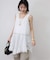リバーレースキャミワンピース