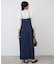 LEDENIM ナローフレアデニムジャンパースカート