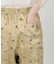 flower刺繍サテンイージーパンツ