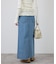 《WEBのみ4サイズ展開》LE DENIM スリットフレアデニムスカート