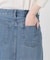 《WEBのみ4サイズ展開》LE DENIM スリットフレアデニムスカート