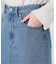 《WEBのみ4サイズ展開》LE DENIM スリットフレアデニムスカート