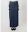 《WEBのみ4サイズ展開》LE DENIM スリットフレアデニムスカート