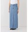 《WEBのみ4サイズ展開》LE DENIM スリットフレアデニムスカート