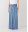 《WEBのみ4サイズ展開》LE DENIM スリットフレアデニムスカート