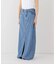 《WEBのみ4サイズ展開》LE DENIM スリットフレアデニムスカート