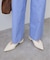 SLOBE レザーフラットシューズ