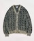 インディゴジャガードカーディガン
