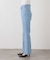 LE DENIM PINNED FLARE LEG