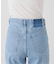 LE DENIM PINNED FLARE LEG
