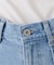 LE DENIM PINNED FLARE LEG