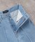 LE DENIM PINNED FLARE LEG
