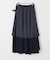 シフォンレイヤースカート