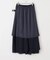 シフォンレイヤースカート