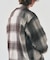 オンブレチェックジップブルゾン