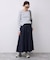 タフタタックギャザースカート