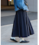 タフタタックギャザースカート