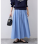 タフタタックギャザースカート