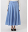 タフタタックギャザースカート