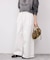 タックワイドパンツ