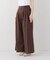 タックワイドパンツ