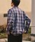 フェードチェックシャツ