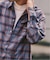 フェードチェックシャツ