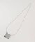 SLOBE シルバーミニポーチネックレス