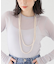 《追加5》SLOBE ロングパールネックレス