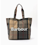 Barbour / バブアー telfield tartan tote bag