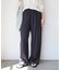 《3サイズ展開/追加》フィブリルストライプリラックスパンツ