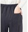 《3サイズ展開/追加》フィブリルストライプリラックスパンツ