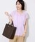 ドットジャガードノースリーブブラウス