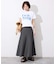 《セットアップ対応可》セミフレアニットスカート