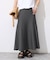 《セットアップ対応可》セミフレアニットスカート