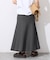 《セットアップ対応可》セミフレアニットスカート