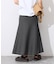 《セットアップ対応可》セミフレアニットスカート