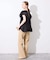 crinkle crinkle crinkle SLOBE別注 front tapestry 2way blouse