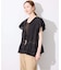 crinkle crinkle crinkle SLOBE別注 front tapestry 2way blouse